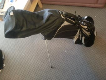 Used golf club set + bag 2