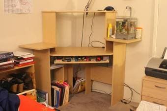 Unique corner desk for sale! $45obo 1