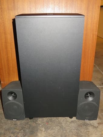 Boston Acoustics speaker system $40 1