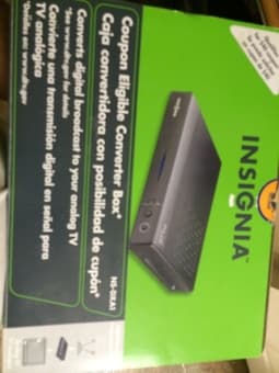 Insignia NS-DXA1-APT Digital To Analog TV Tuner Converter Box MINT $20 1