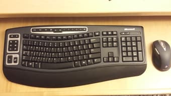 $20 Microsoft Wireless Laser Mouse and Keyboard 5000 1