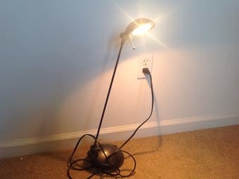 Beautiful black table lamp $5 1