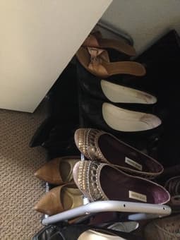 shoe rack - $5 1