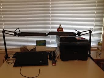 2 Desk Work Lamps For Sale 1