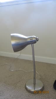 moving sale: desk lamp 1