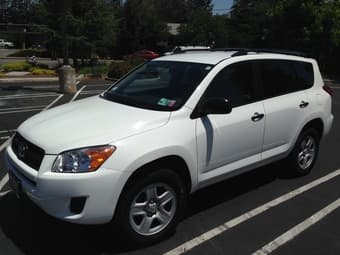 2010 Toyota Rav4 White 35k miles with racks - $16800 1