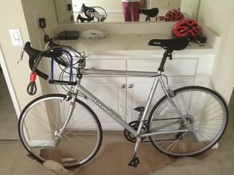 Dawes Lighting Sport 58cm Silver Mist Road Bike Aluminum - $250 1