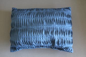 Blue Waves Pillow Cushion $25 1