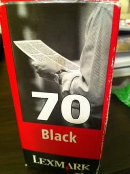 Lexmark 70/20 Black and Color Ink Cartridges $55 1