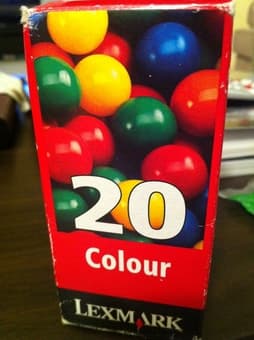 Lexmark 70/20 Black and Color Ink Cartridges $55 2