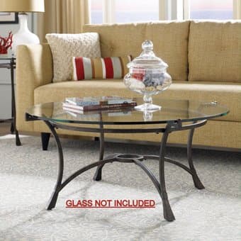 Sofa Table and Round Cocktail Table frames 1