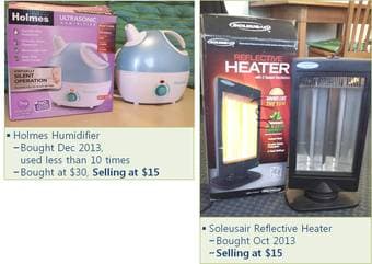 Lamps, Humidifier, Heater, Mixer, Steam Iron, Coffeemaker, Toaster 2