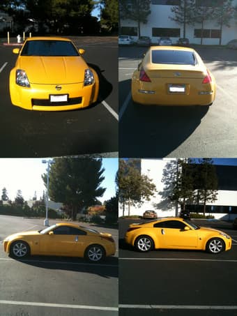 Ultra Yellow Nissan Z350 Limited Edition 3