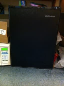 Selling a fridge with freezer for $80 1