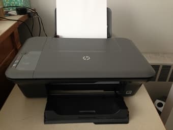 HP Deskjet 1050 All in One Printer + ink cartridges for $35 1