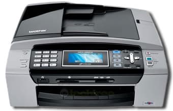 Brother MFC-490CW Color Inkjet Wireless All-in-One Printer--$100 1