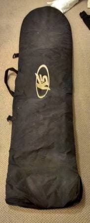 Complete snowboard set - boots, bindings, bag - $80 1