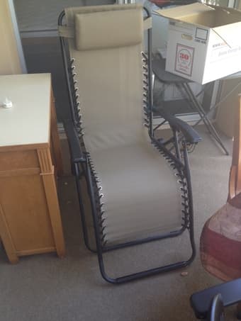 Caravan Zero Gravity Chair - Beige - purchased 6 months ago 1
