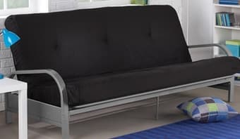 Futon, black (brand new) $40 1