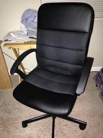 Office chair, IKEA, barely used, $15 1