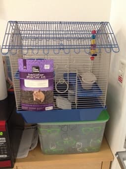 Pet cage! Ideal for Hamster or bird! PetSmart, yours for $25 2