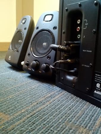 Logitech 2.1 Speakers Z623 $80 1