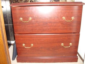 Horizontal File Cabinet ($40) 1