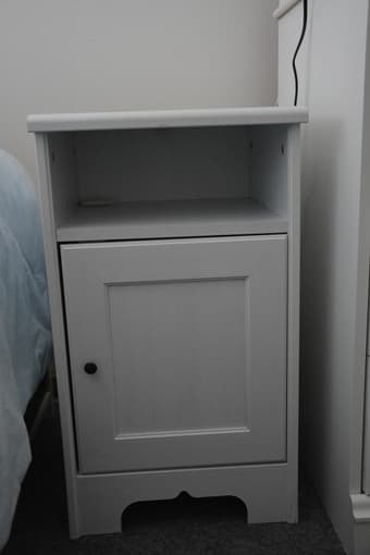 Small white nightstand for sale! 1