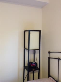 Floor lamp with shelves 1