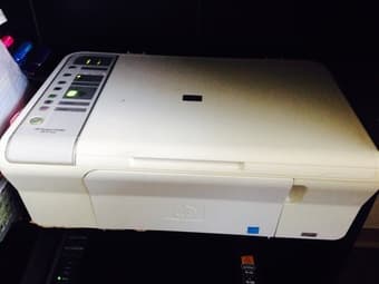 HP Ink-jet 2-in-1 printer and scanner - $25 1