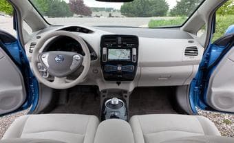 Rent fully electric car Nissan Leaf SL with carpool-lane stickers $500 2