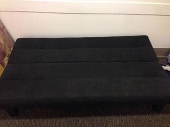 Selling 1-year old black futon for $150 (obo) 2