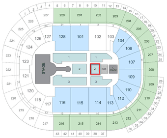 Pitbull Concert - Center Stage 2, Floor, Row 20 | 2 Tickets 1