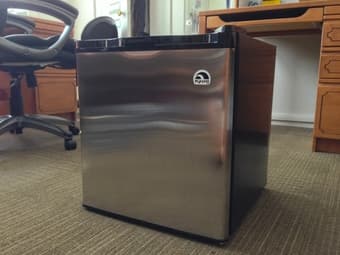 Stainless Steel Door Mini-Fridge for $30 (w/ real photos) 1
