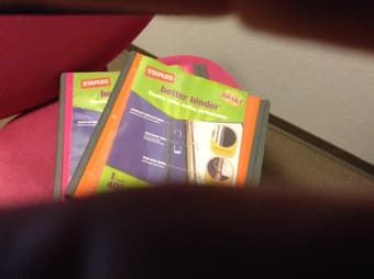 Paper and binders $5 obo 3