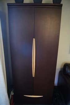 Large Mahogany Armoire 1