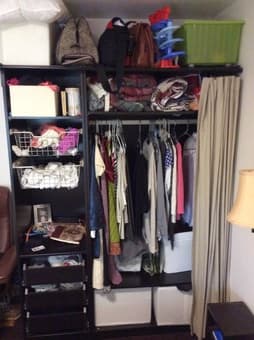 IKEA lax wardrobe unit - great for EV apartment 2