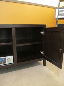Beautiful solid wood World Market media center/TV stand - $85 2