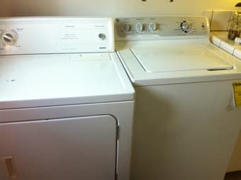 Washer and Dryer 1