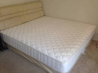 IKEA King-sized Sultan Hogla Mattress asking $200 (original $549+tax) 1