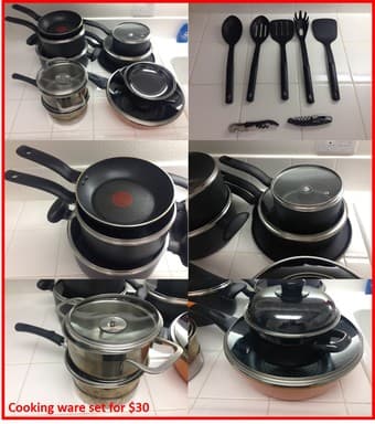 Moving sale (1/2) - kitchen, bath 1