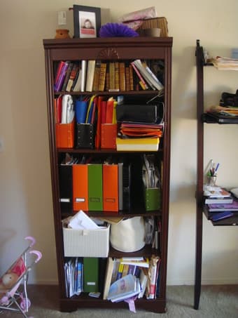 book shelf/desk 2