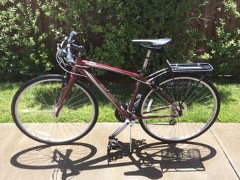 Raleigh Hybrid Bike (Cadent FT0, 49cm) - $195 2