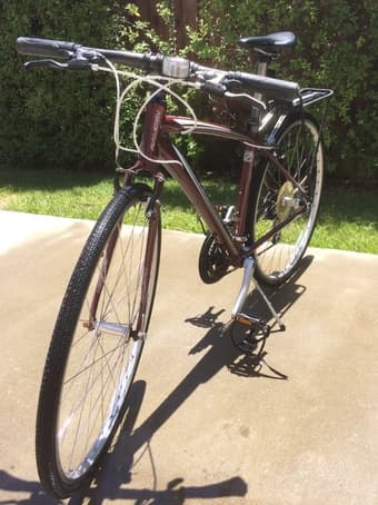 Raleigh Hybrid Bike (Cadent FT0, 49cm) - $195 3
