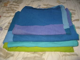 Twin duvet and pillow cover, $5 1