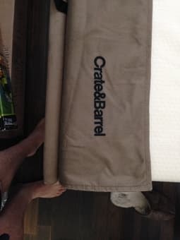 Sleeper Sofa Couch by Crate & Barrel 3