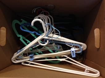 Clothes hangers and clips 1
