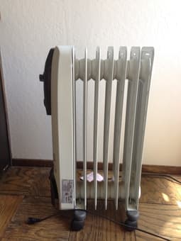 Electric radiator space heater - $30 1