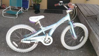 20" girl's bike for 6-8 year old - $15 1
