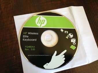 HP Wireless Elite Keyboard, Like New! - $15 (palo alto) 2